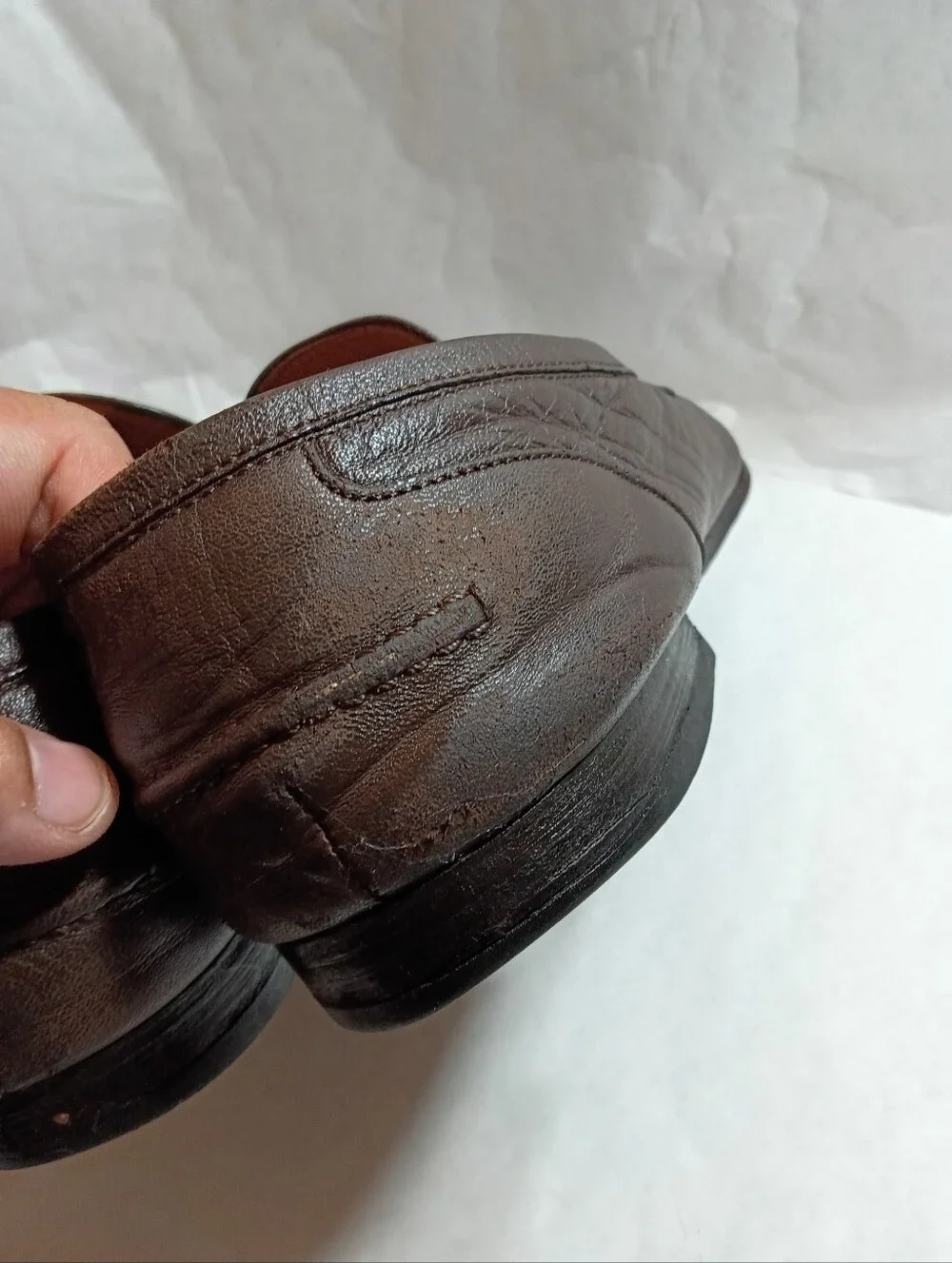 Mens Horsebit Gucci leather shoes Brown  Size UK 10 Us 10.5